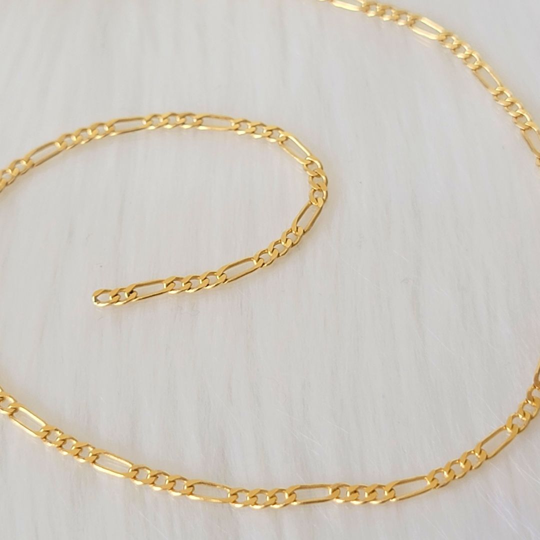 Figaro Permanent Bracelet Chain