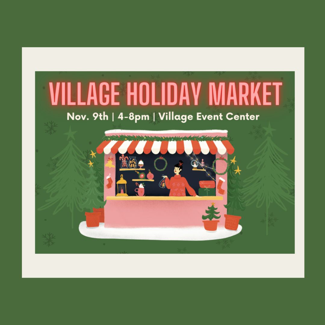 Peach Lane Permanent Jewelry will be at Village Holiday Market November 9 2023 from 4pm to 8pm