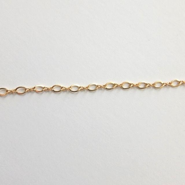 Figure 8 14k Yellow Gold Permanent Jewelry Chain