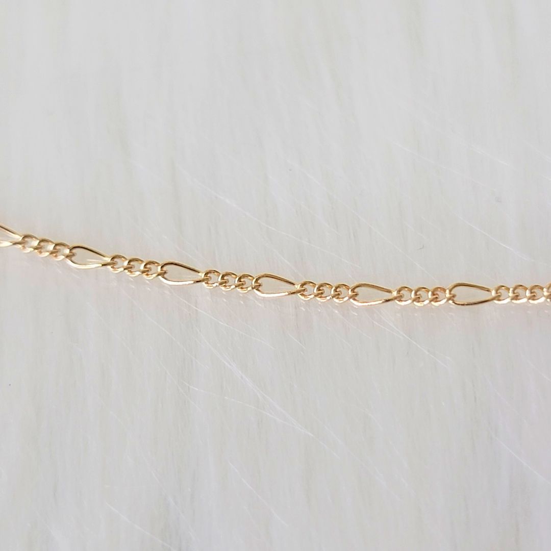 Dainty Figaro Permanent Bracelet Chain