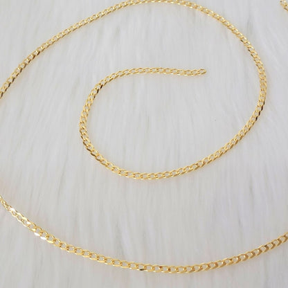 Open Curb Permanent Jewelry Chain